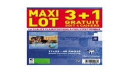 Clairefontaine Clairef 3+1 Cah 170X220 48P