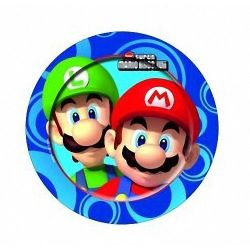 Mario Bros Ass Plate 23Cm X8