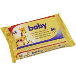 Baby Lingettes Bébé Sans Alcool Le Paquet De 80