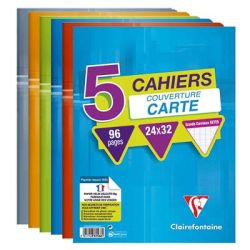 Clairefontaine Clair.5 Cah. 24X32 Seyes 96P