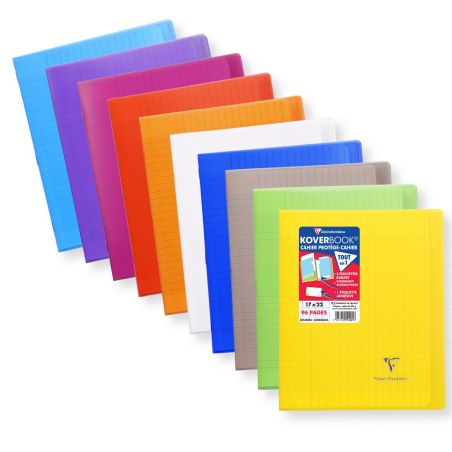 Clairefontaine Cahier Piqure 17X22 Hoverbook