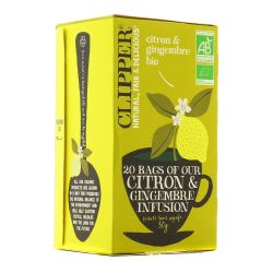 Clipper Cli.Infus.Citron Gingem.50G