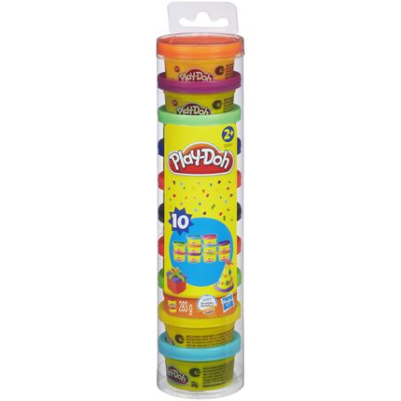 Play Doh Tube 10 Mini Pots