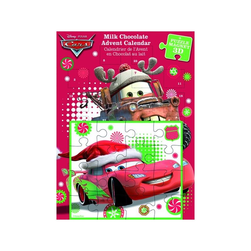 Cars Cal Puzzle 80G