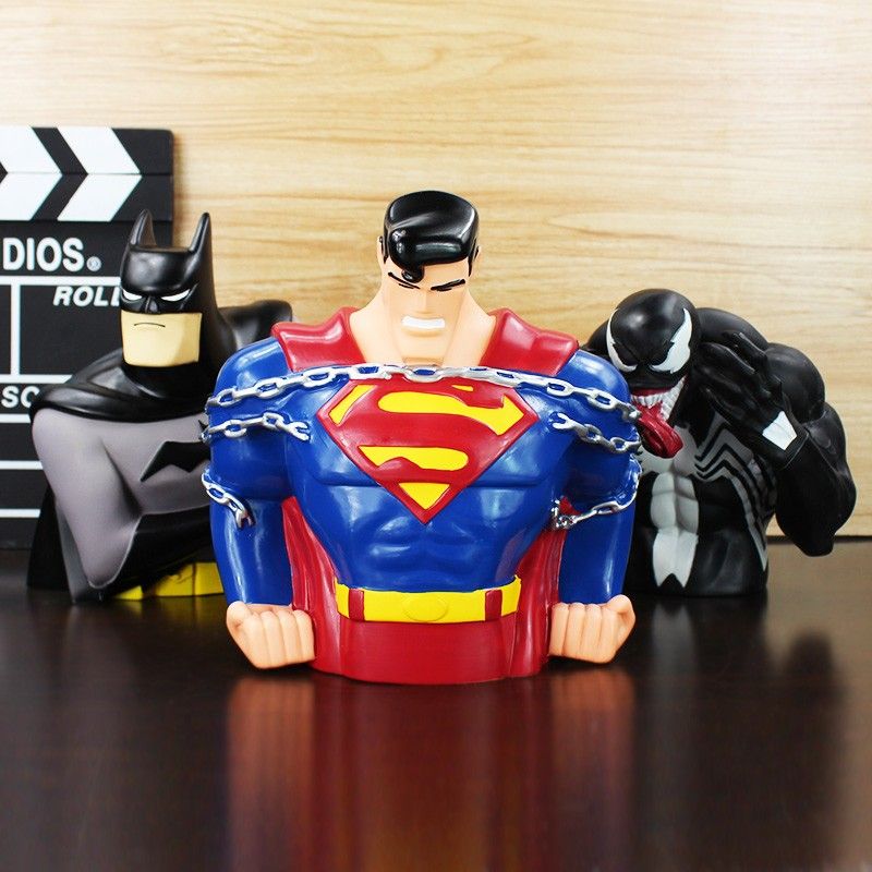 Batman Vs Superman 2 Styles 20 Cm Superhéros Figure Jouet Tirelire