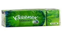 Kleenex Bte 12 Etuis Balsam Blanc