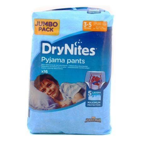 Huggies Huggi.Drynites Boys 3-5Ans X16