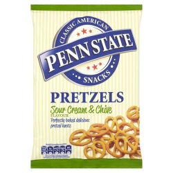 Penn State Pretzels Sour Cream & Chive Flavour 175G