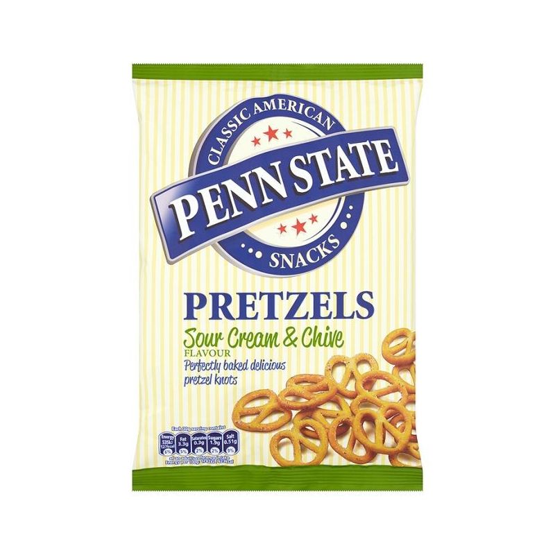Penn State Pretzels Sour Cream & Chive Flavour 175G