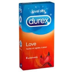 Durex Preservatifs Love Par 6