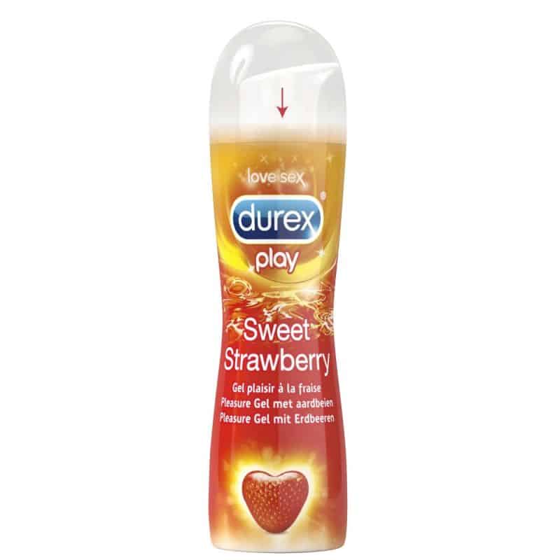 Durex Gel Lubr Strawberry 50M