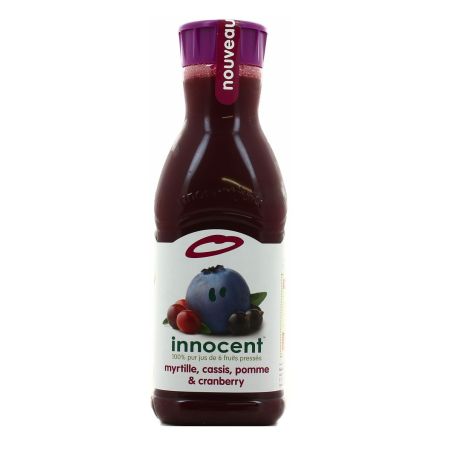 Innocent 900Ml Jus De Fruits Myrtille Cassis Pomme Cranberry