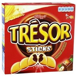 Kellogg'S Kellogg S Tresor Stick Chocolat Noisettes 6X21G