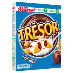 Kellogg'S Tresor Céréales Trésor Chocolat Au Lait Kelloggs 400G