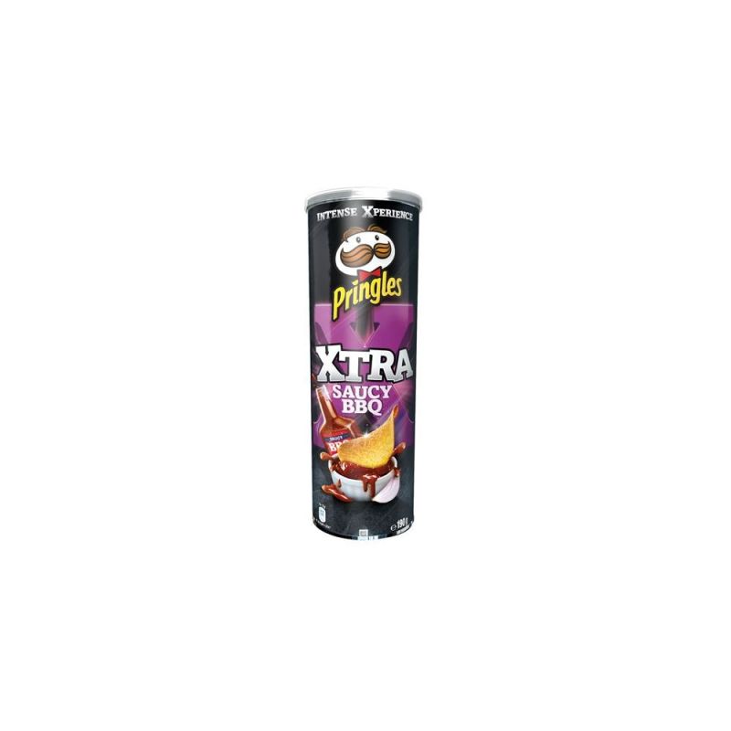 Pringles 150G Xtra Saucy Bbq