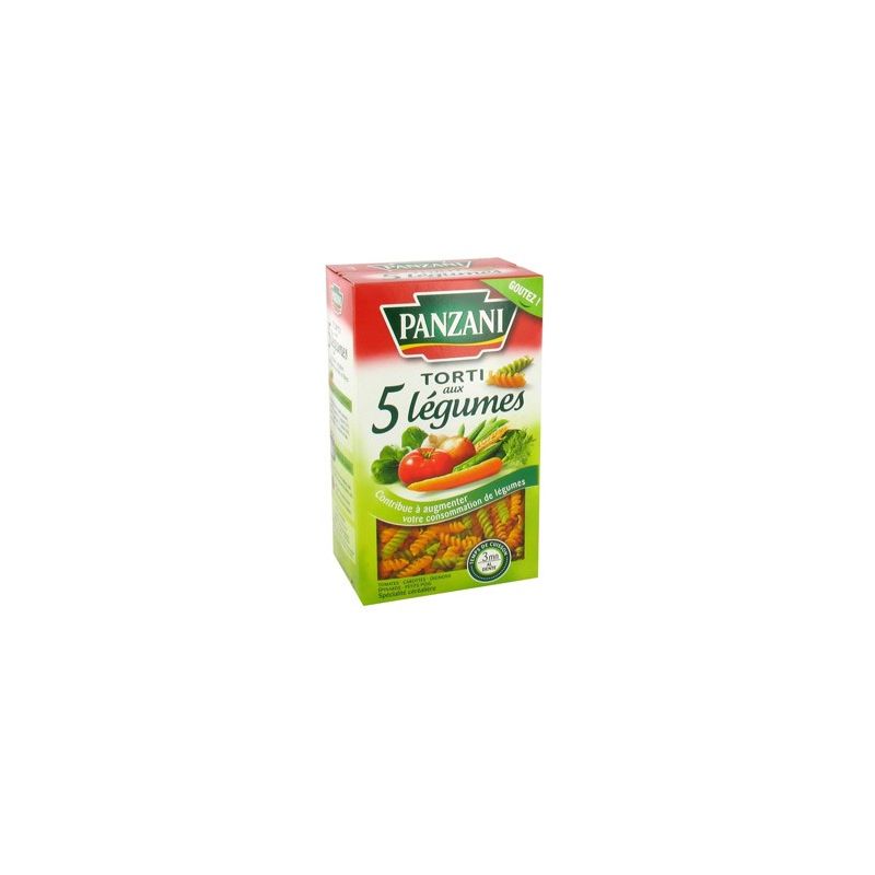 Panzani Pâtes Torti Épinards & Tomates : Le Paquet De 500 G