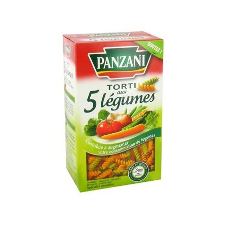Panzani Pâtes Torti Épinards & Tomates : Le Paquet De 500 G