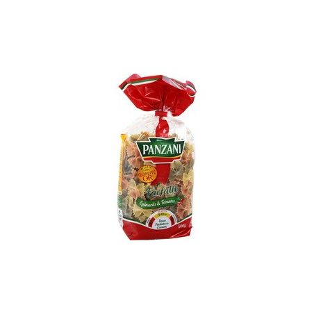 Panzani Pâtes Farfalle Épinards Tomates : Le Paquet De 500 G