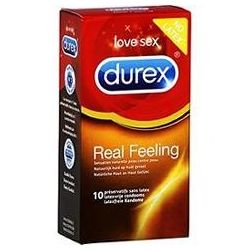 Durex 10 Preservatifs Real Feeling