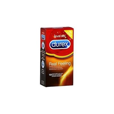 Durex 10 Preservatifs Real Feeling