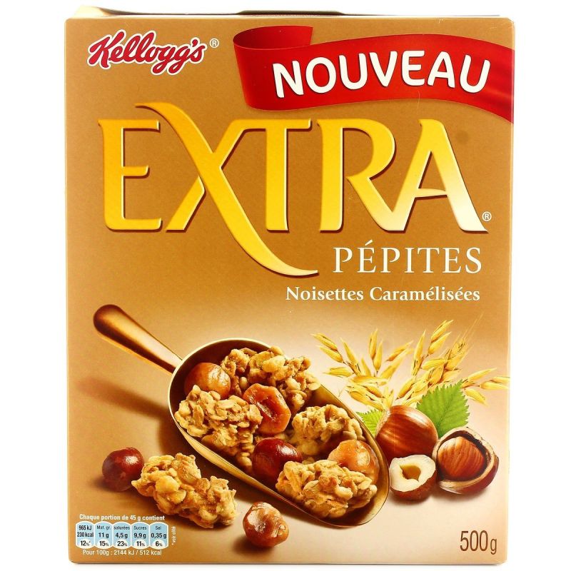 Kellogg'S Kel.Extra.Noise.Caram.500G