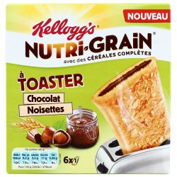 Kellogg'S 240G Nutrigrain A Toaster Chocolat Noisette Kellogg S