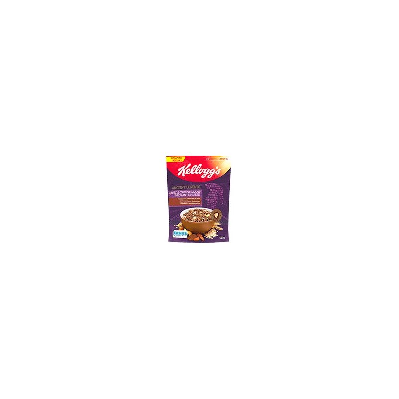 Kellogg'S Muesli Croustillant Petit E?Peautre, Cacao, Noix De Cajou, Amandes Et Graines Tournesol - Kellogg S 400 G