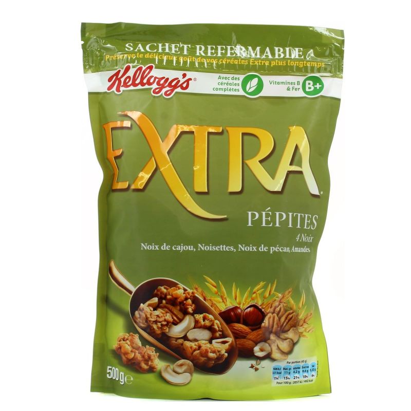 Kellogg'S Kellogg S Extra 4 Noix 500G