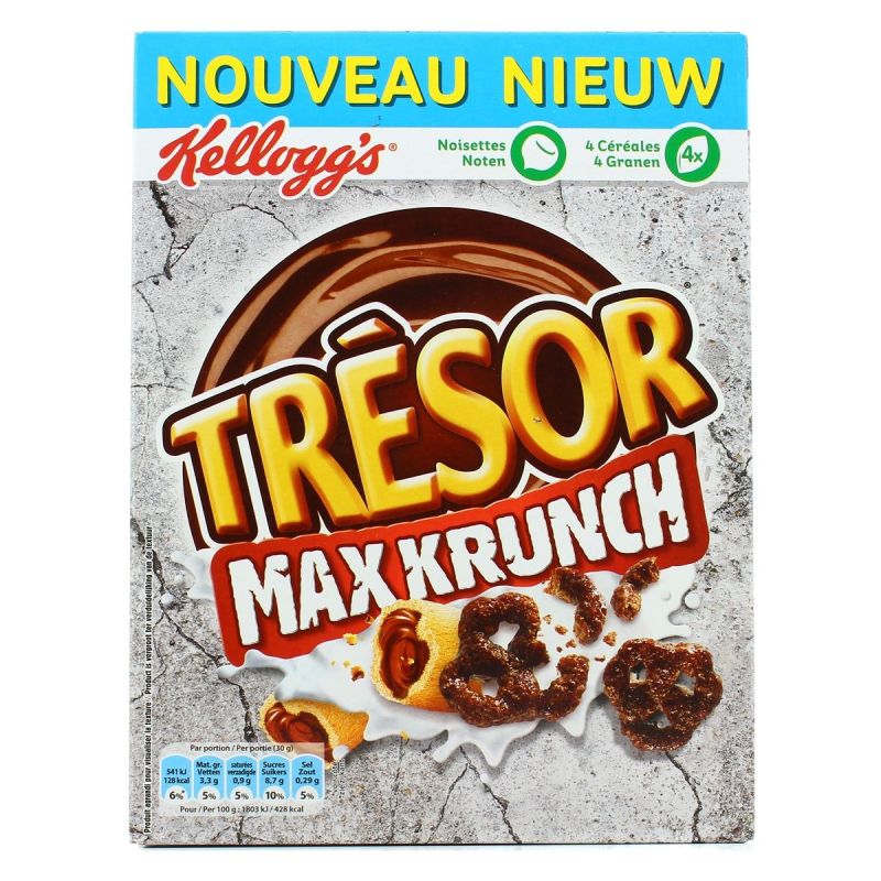 Kellogg'S Kell.Tresor Max Krunch 375G