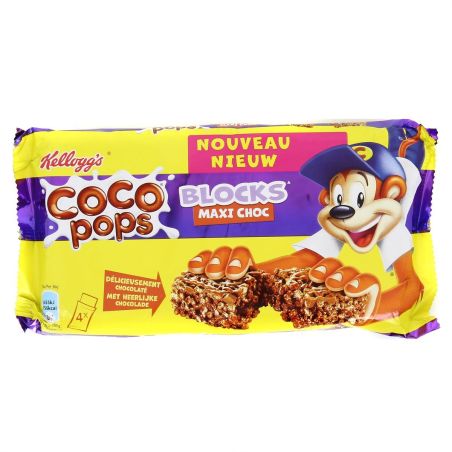 Kellogg'S Kelgs Cocopop Block Choco 4X36