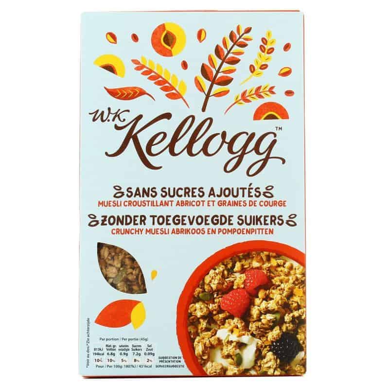 Kellogg'S Klgs Wk Muesli Ss Aj.Abric.400