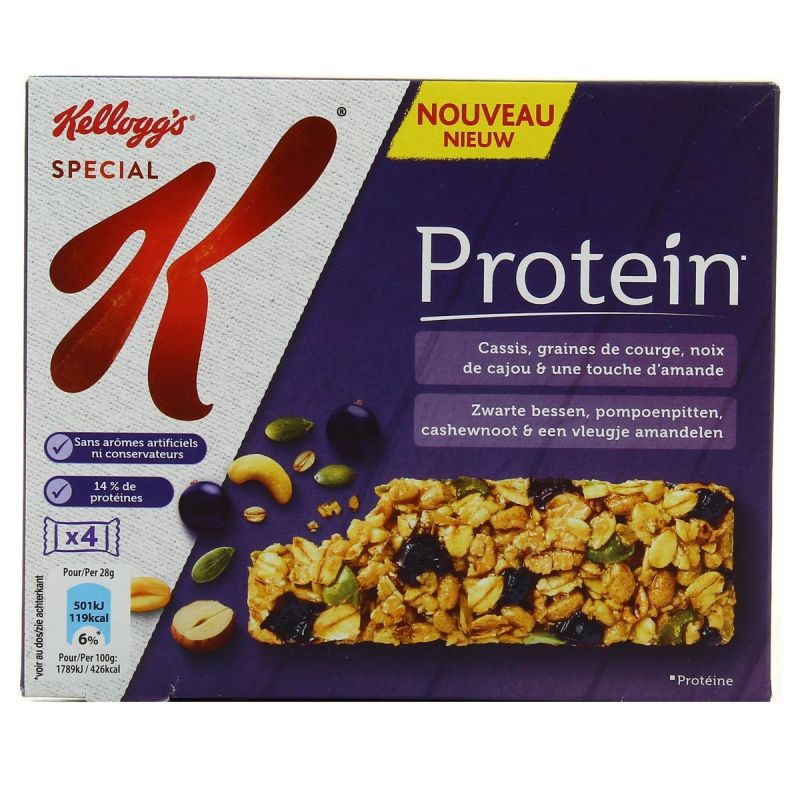Kellogg'S Klgs Spk Protein Cass/Grn 4X28