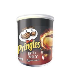 Pringles Chips Tuiles Goût Piment Et Épice : La Mini Boîte De 40G