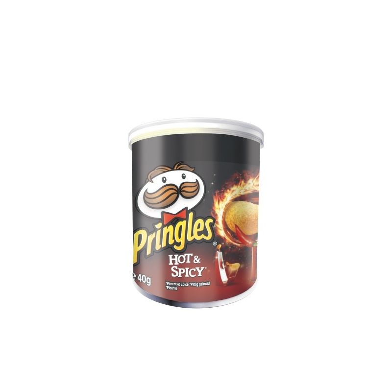 Pringles Chips Tuiles Goût Piment Et Épice : La Mini Boîte De 40G