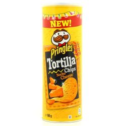 Pringles Pring.Tortilla Nacho Chees160