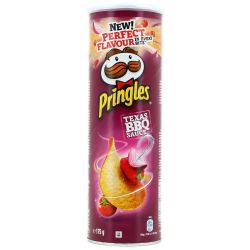 Pringles Chips Tuiles Goût Sauce Barbecue : La Boîte De 175G