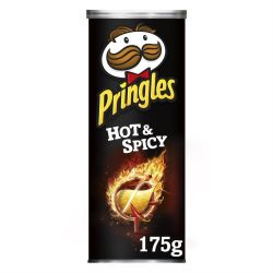 Pringles Chips Tuiles Hot & Spicy Goût Piment Et Épices : La Boîte De 175G