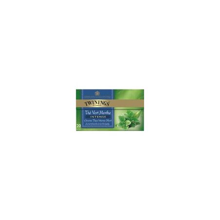 Twinings X20 Thé Vert Menthe Intense