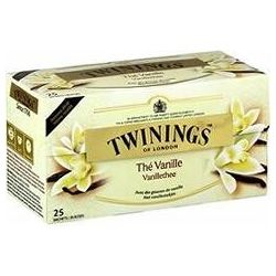 Twinings Thé Vanille : La Boite De 25 Sachets - 50 G