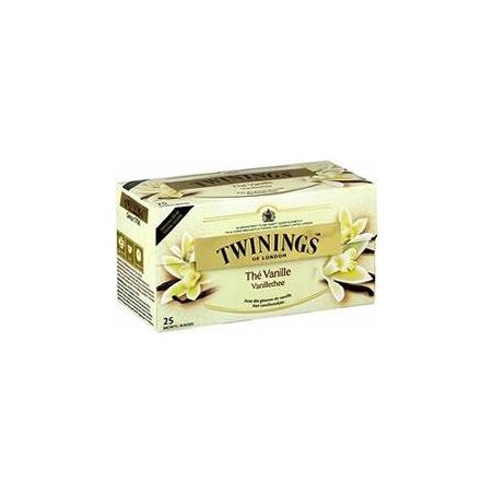Twinings Thé Vanille : La Boite De 25 Sachets - 50 G