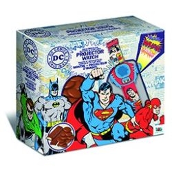 Dc Comics Milk Chocolate Buttons & Bars With Projector Watch 55G