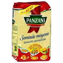 Panzani 500Grs Semoule De Ble Moyen