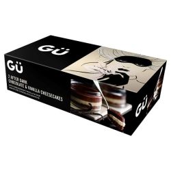 Gu Chocolat Cheesecake Vanille 2X90G