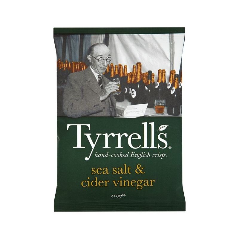 Tyrrell'S Tyrells Chips Sel/Vinaigre 40G