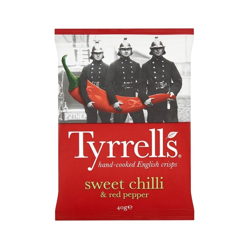 Tyrrells 40G Chips Pdt Poivron/Piment