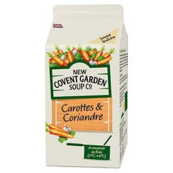 New Covent Garden Soupe Fraiche Carottes Coriandre 600G