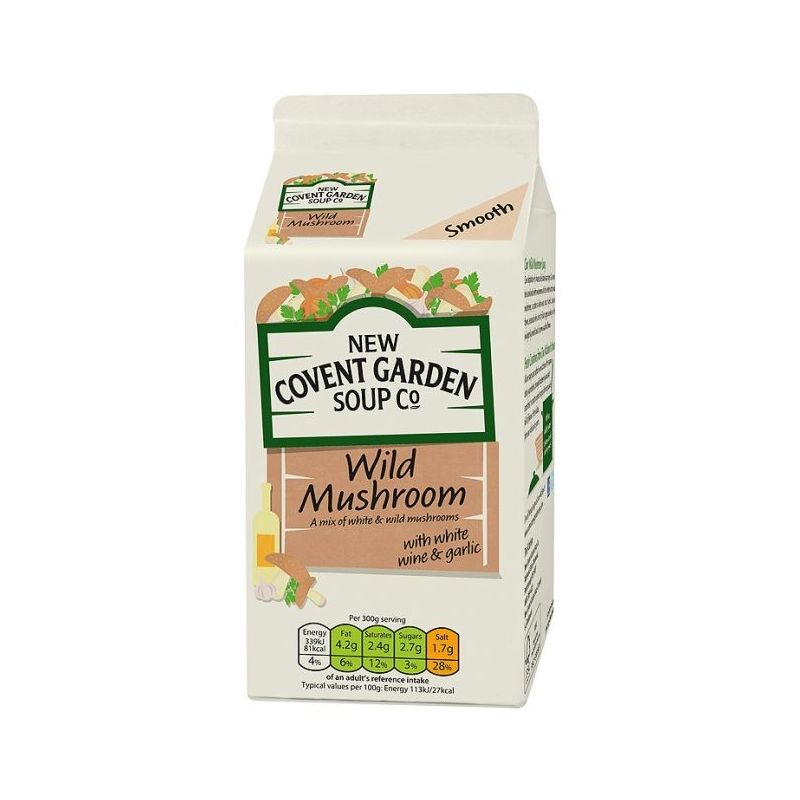 New Covent Garden Soupe Fraiche Champignons Des Bois 600G