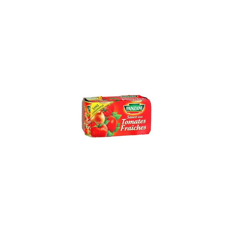 Panzani Sauce Tomate Fraîche Brique 2X1/4 380G