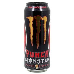 Monster Energy Boisson Énergisante Gazeuse Enrichie En Vitamines Punch Mixxd : La Canette De 50Cl