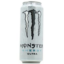 Monster Energy Boisson Énergisante Gazeuse Sans Sucre Ultra : La Canette De 50Cl